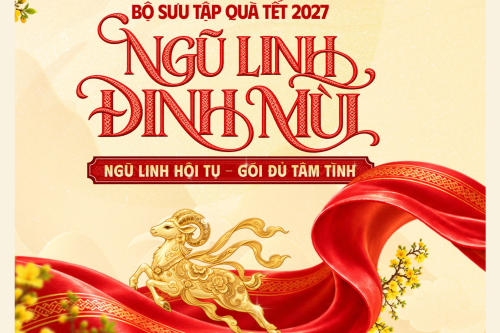 TRIMICO ra mắt bộ sưu tập quà Tết 2027 – Ngũ Linh Đinh Mùi